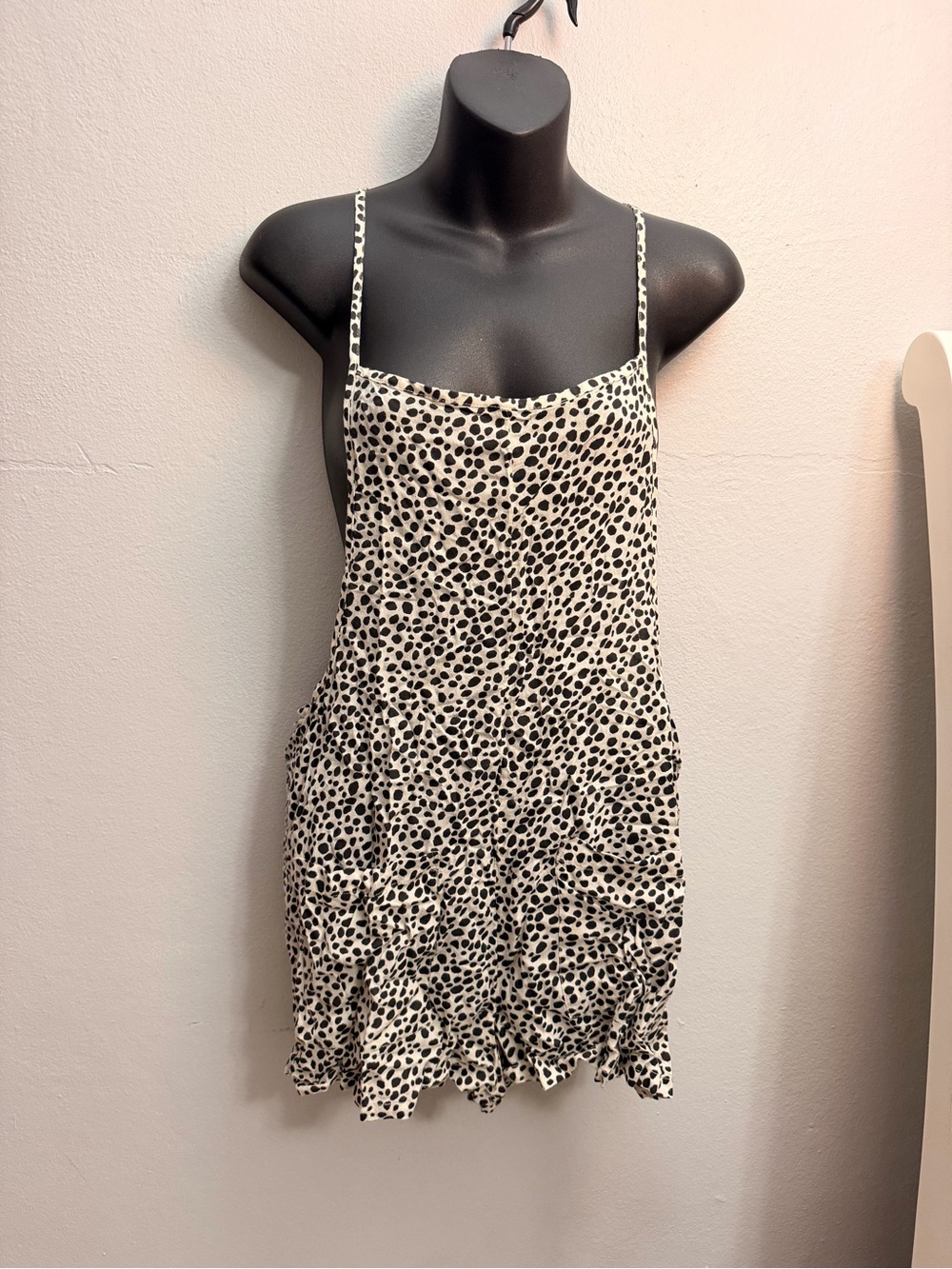Aerie Leopard Beach Coverup (Romper)